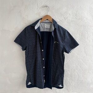 Paper Denim & Cloth Men's Casual Slim Fit Short Sleeve Button Down Shirt